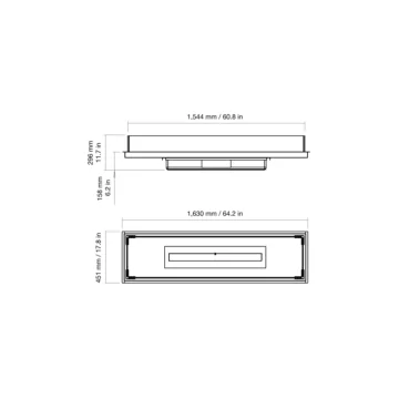 Linear 65 Fire Pit Kit