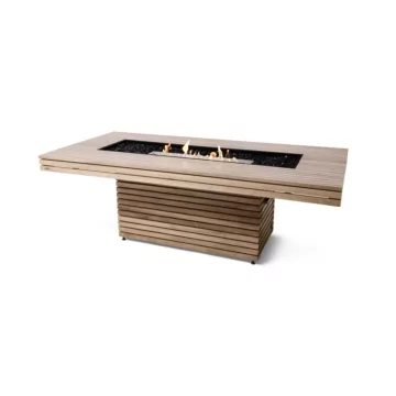 Gin 90 (Dining) Studio - Teak / Natural / Ethanol / SS