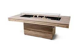 Gin 90 (Dining) Studio - Teak / Natural / Ethanol  / SS / Glass