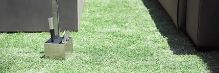 EcoSmart Fire Accessory Holder keeps fireplace tools organised in a private residence for safe and stylish home heating.