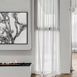 Warming up. Fireplaces are a simple way to make a