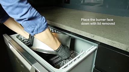 How do I clean my EcoSmart Fire ethanol burner? 6