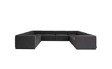 Relax Modular 8 U-Sofa Sectional Furniture - Studio Image by Blinde Design