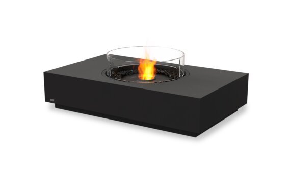 Martini 50 Fire Pit - Ethanol - Black / Graphite / Optional Fire Screen by EcoSmart Fire