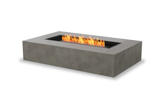 Wharf 65 Fire Pit - Ethanol - Black / Natural by EcoSmart Fire