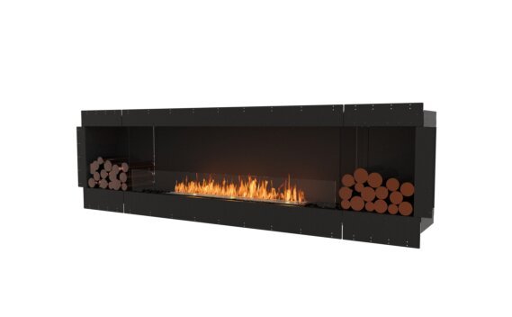 Flex 104SS.BX2 Single Sided - Ethanol / Black / Uninstalled view - Logs not included by EcoSmart Fire