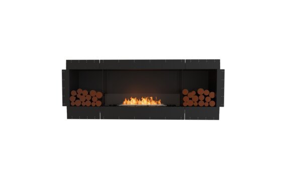 Flex 78SS.BX2 Single Sided - Ethanol / Black / Uninstalled view - Logs not included by EcoSmart Fire