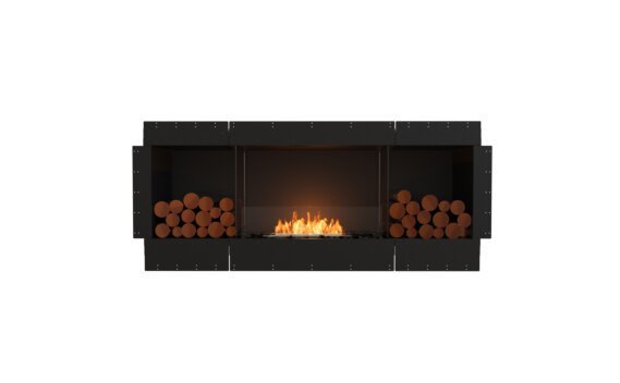 Flex 68SS.BX2 Single Sided - Ethanol / Black / Uninstalled view - Logs not included by EcoSmart Fire