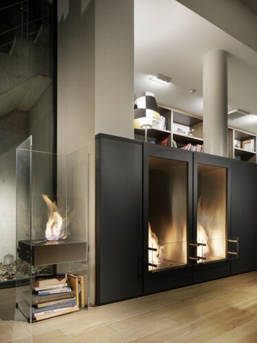Merkmal Showroom - Fireplace inserts