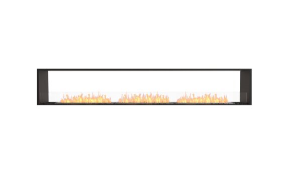 Flex 122DB Double Sided - Ethanol / Black / Installed View by EcoSmart Fire