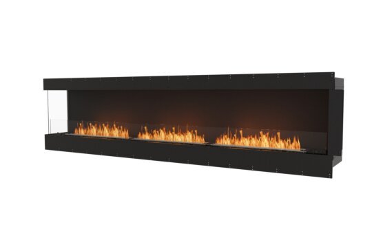 Flex 122LC Left Corner - Ethanol / Black / Uninstalled View by EcoSmart Fire