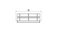 Firebox 1200SS Fireplace Insert - Technical Drawing / Top by EcoSmart Fire