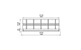 Firebox 1800SS Fireplace Insert - Technical Drawing / Top by EcoSmart Fire