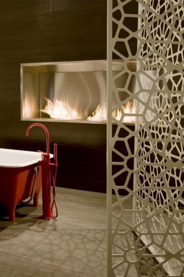 Fuori Salone 2010 - Fireplace inserts