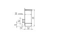Firebox 650SS Fireplace Insert - Technical Drawing / Side by EcoSmart Fire