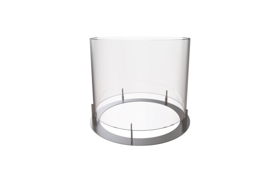 Loft 8 Fireplace Screen by EcoSmart Fire