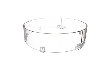 R650 Fire Screen Fireplace Screen - Studio Image by Blinde Design