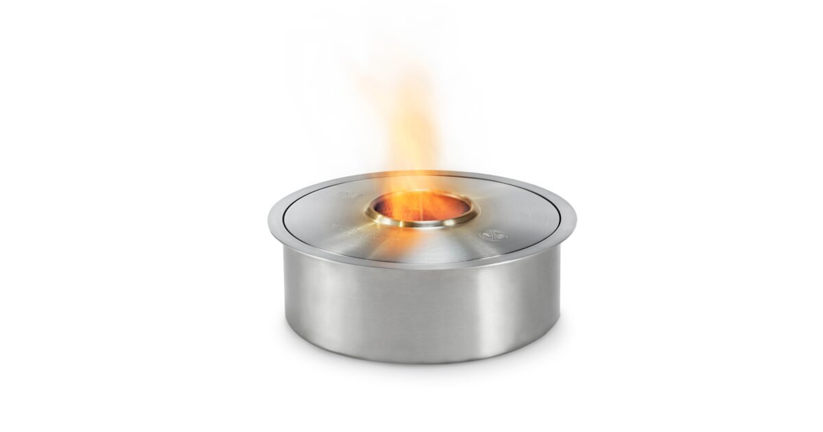 AB3 Ethanol Burner: Compact Round Burner - MAD / EcoSmart Fire