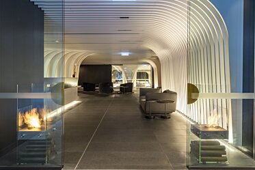 SKYE Suites Sydney - Designer fireplaces