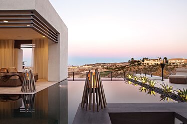 New American Home  - Fire pits