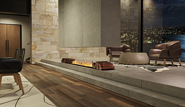 Flex 68IL.BX2 Island - In-Situ Image by EcoSmart Fire