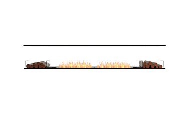 Flex 122IL.BX2 Island - Studio Image by EcoSmart Fire