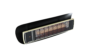 Weathershield 3 Black HEATSCOPE&reg; Accessorie - Studio Image by Heatscope Heaters