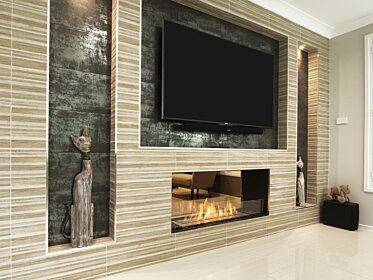 Private Residence - Double sided fireplaces