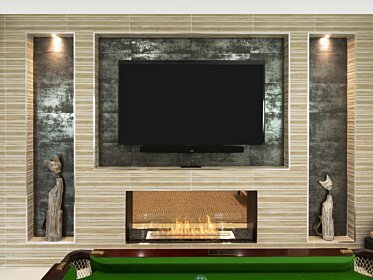 Private Residence - Double sided fireplaces