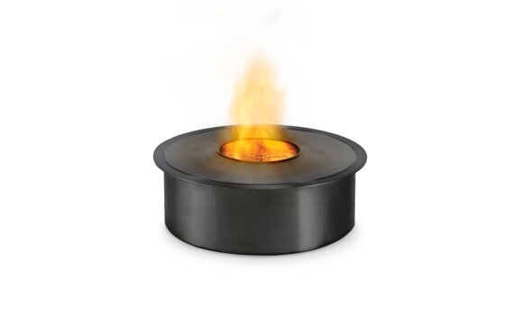 AB8 Ethanol Burner - Ethanol / Black / Top Tray Included by EcoSmart Fire