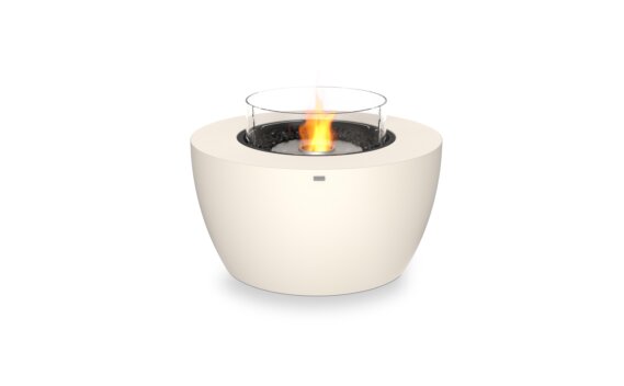 Pod 40 Fire Pit - Ethanol / Bone / Optional Fire Screen by EcoSmart Fire