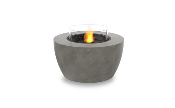 Pod 40 Fire Pit - Ethanol - Black / Natural / Optional Fire Screen by EcoSmart Fire