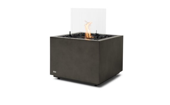 Sidecar 24 Fire Pit - Ethanol - Black / Natural / Optional fire screen by EcoSmart Fire