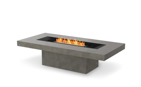 Gin 90 (Chat) Fire Pit - Ethanol - Black / Natural by EcoSmart Fire