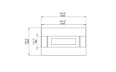 Flo Fire Pit - Technical Drawing / Top by 