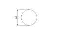 Hideout Stool - Technical Drawing / Top by 
