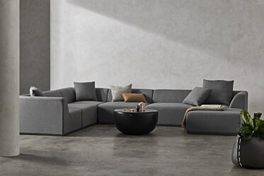 Relax Modular 6 L-Sectional Furniture - In-Situ Image by Blinde Design