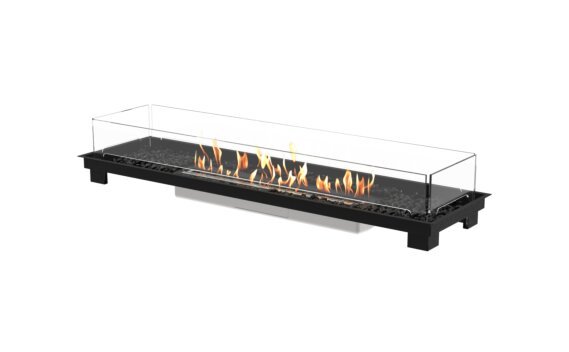 Linear 65 Fireplace Insert - Ethanol - Black / Black by EcoSmart Fire