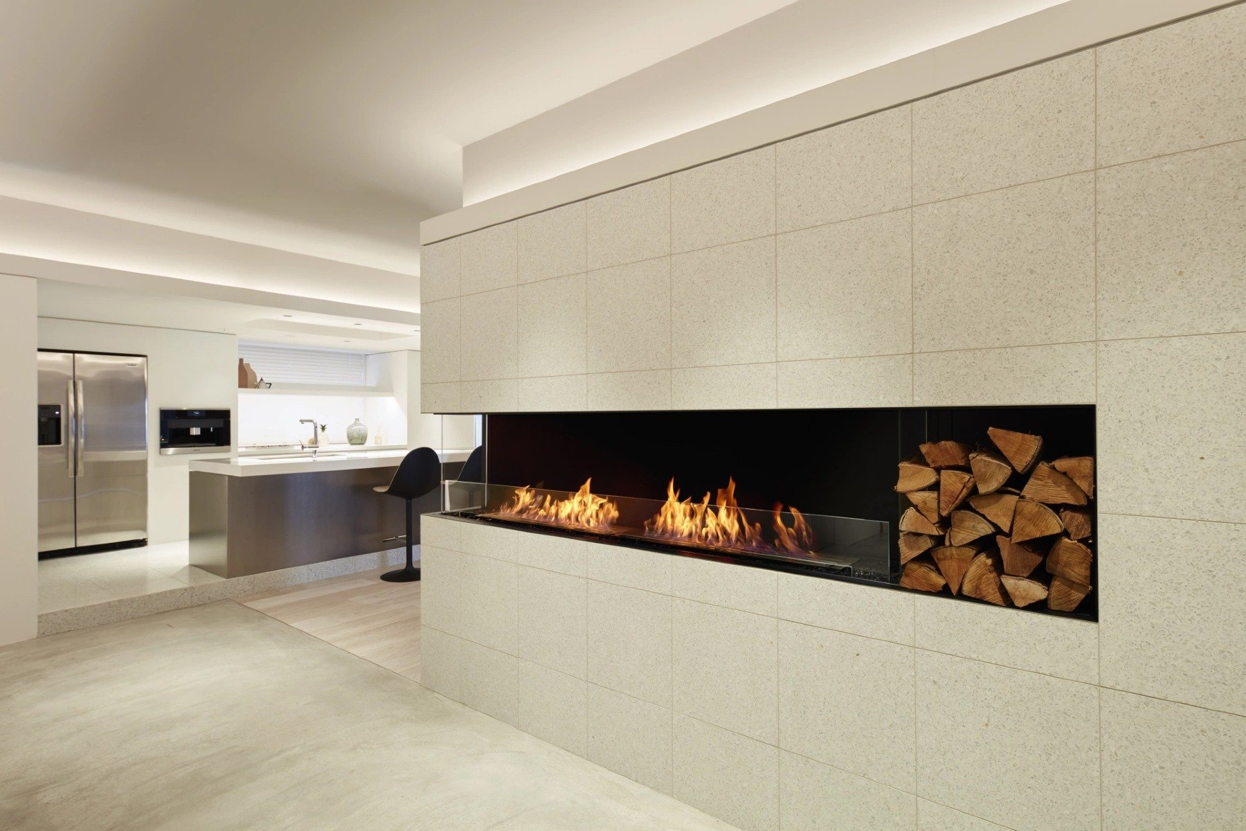 Fireplace decorative box