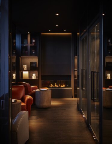 Park Hyatt Niseko Hanazono - Ethanol burners