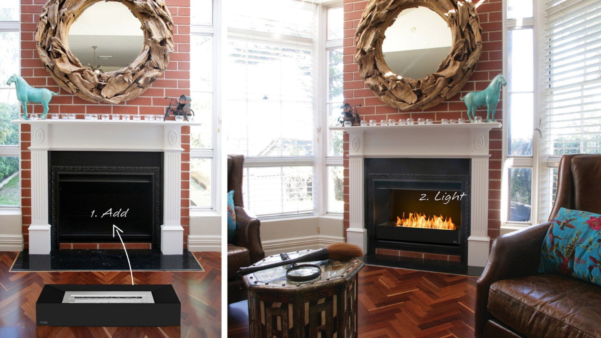 New fireplace grates