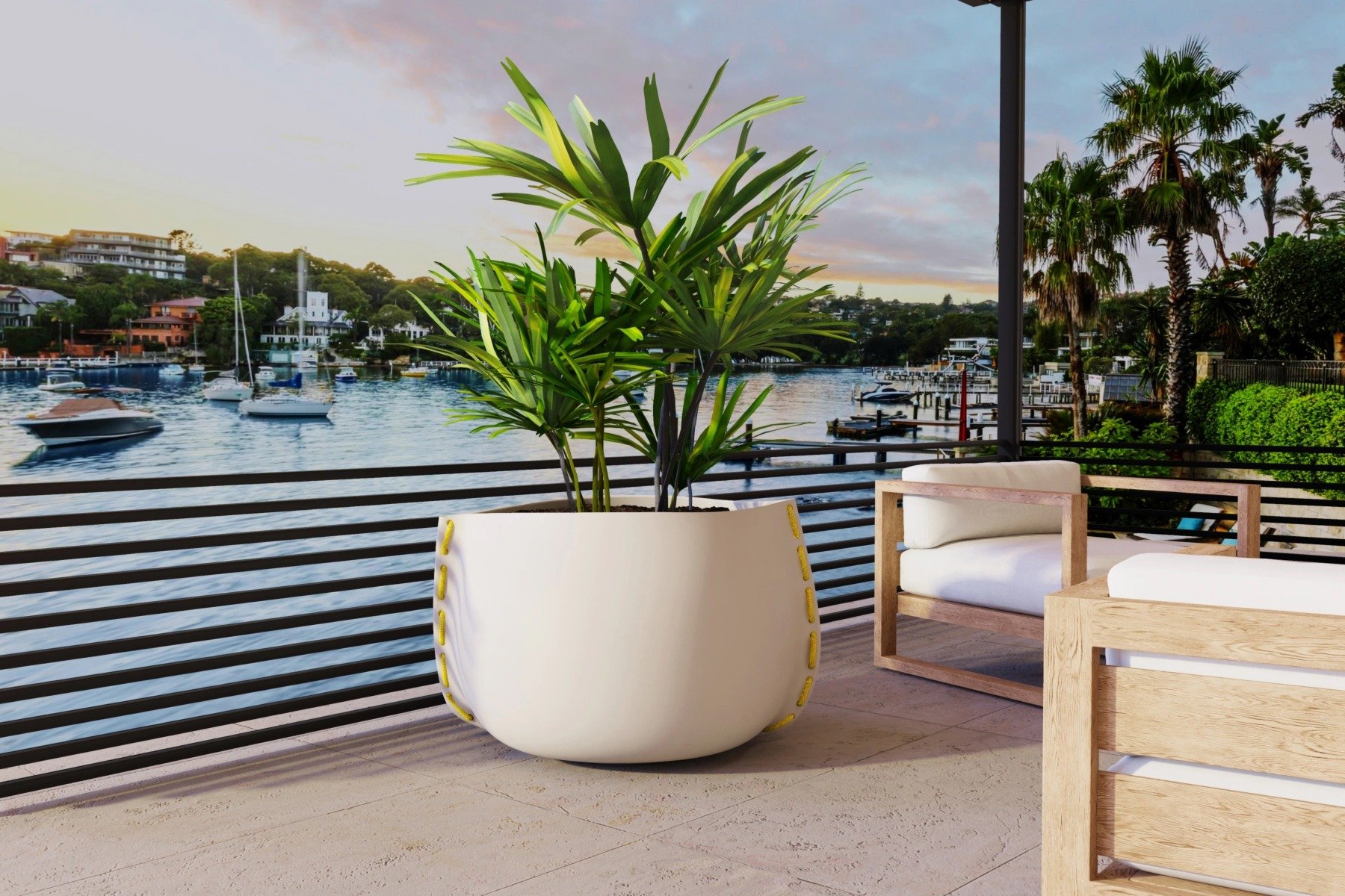 Seamless transition between indoors and outdoors