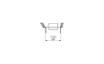 Heritage Grate 50 Fireplace Insert - Technical Drawing / Side by EcoSmart Fire