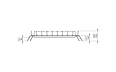 Heritage Grate 50 Fireplace Insert - Technical Drawing / Front by EcoSmart Fire