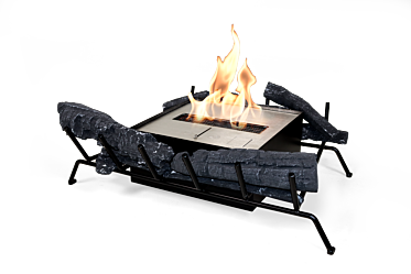 Heritage Grate 25 Fireplace Insert - Studio Image by EcoSmart Fire