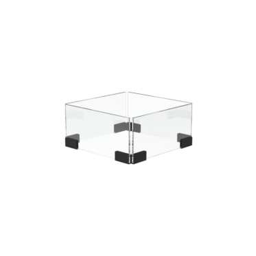 S18 Fire Screen (S380) Fireplace Screen - Studio Image by EcoSmart Fire